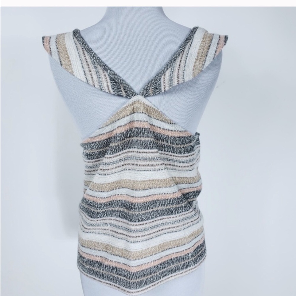 Madewell Thread & Texture Ruffle Strap Tank - Picture 3 of 4